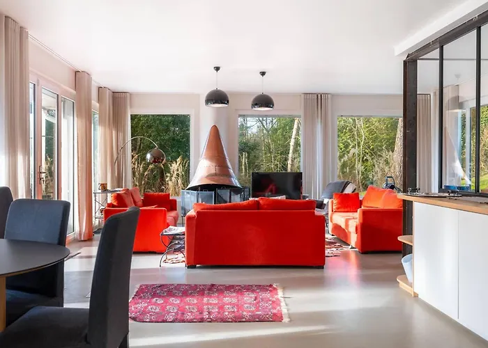 Spacieuse Avec Piscine Privee, Wi-fi, Animaux Admis - Fr-1-821-20 Villa Le Touquet